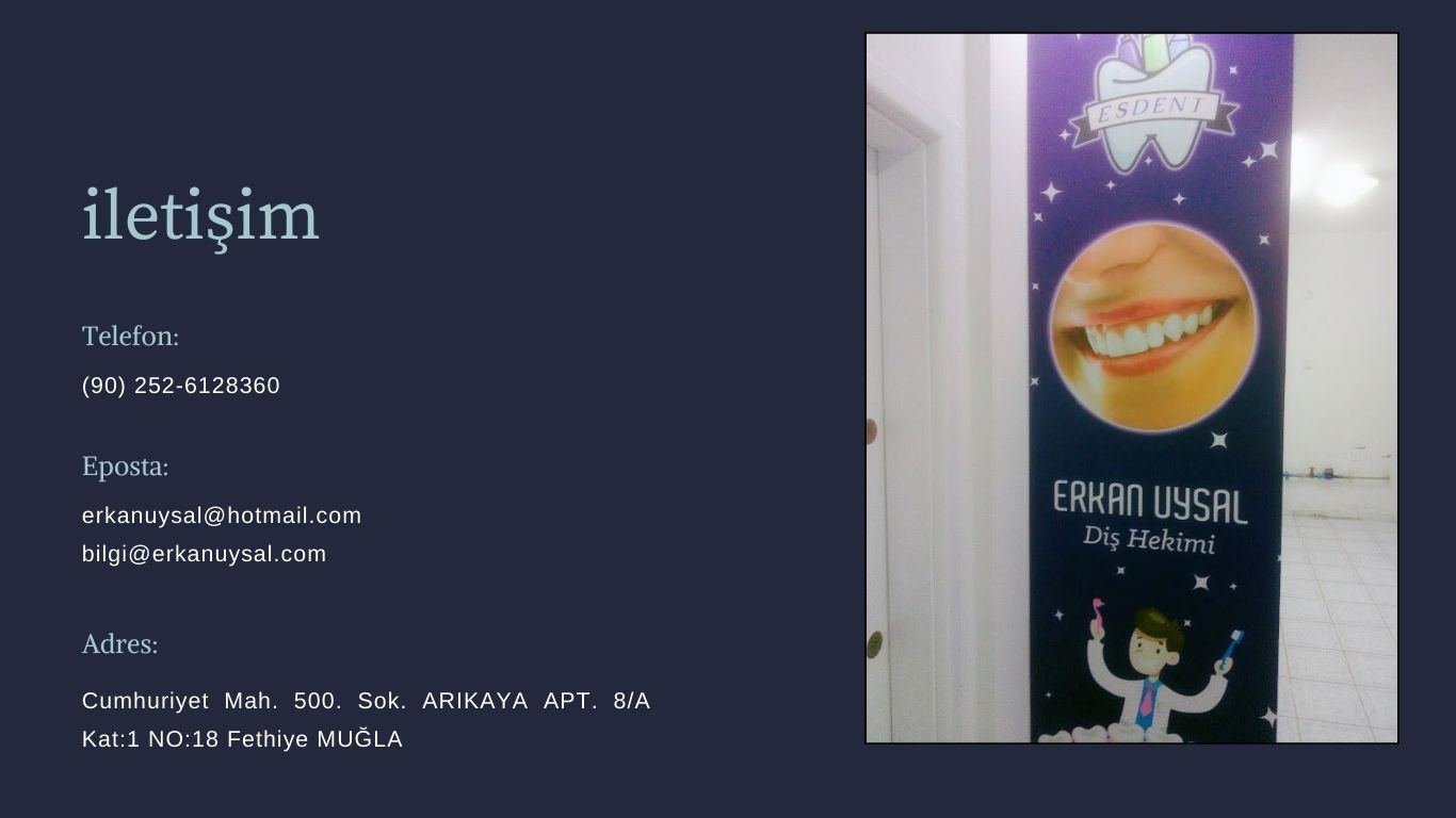 Klinik giriş görseli ve tabela